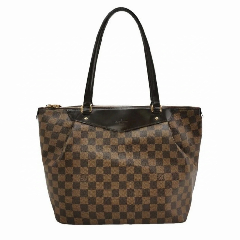 Louis Vuitton Damier Ebene Westminster PM Shoulder Handbag